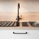 Håndtak Lounge - 160mm - Antikk Brun