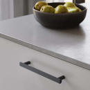 Håndtak Bis -  160mm - Sort/Sort