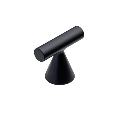 Knott T Delta - Matt Sort i gruppen Knotter / Vis alle knotter / T-Knotter hos Beslag Online (370149-11)