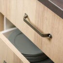 Håndtak Button - 160mm - Antikk Messing