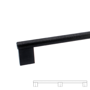 Håndtak Graf Mini - 1178mm - Sort