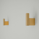 Knagg Graf - Børstet Messing