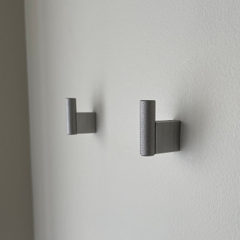Knagg Graf - Rustfritt Stål Finish