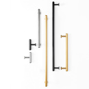 Knott T Rille Mini - Børstet Messing