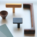 Knott T Rille - Børstet Messing