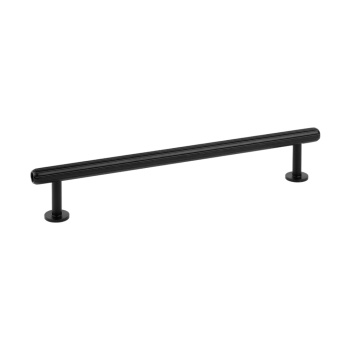 Håndtak Rille Mini - 160mm - Børstet Sort