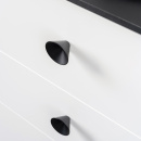 Knott Conic - 29mm - Matt Sort