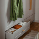 Knott T Arpa - Børstet Messing