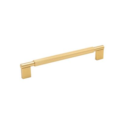 Håndtak Arpa - 192mm - Børstet Messing i gruppen Håndtak / Farge/Materiale / Messing hos Beslag Online (373066-11)