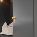 Knott Arpa/Bakplate - Børstet Messing