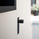 Knott Arpa/Bakplate - Børstet Sort