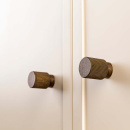 Knott Arpa/Bakplate - Antikk Messing