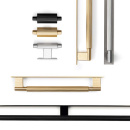 Knott T Arpa/Bakplate - Børstet Messing