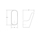 Knagg Luv - Matt Sort