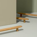 Håndtak Brutus - 160mm - Eik