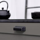 Skålhåndtak Equester - 64mm - Matt Sort