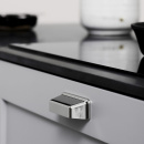 Skålhåndtak Equester - 64mm - Forniklet