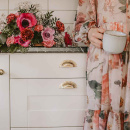 Skålhåndtak 3922 - 64mm - Polert Messing