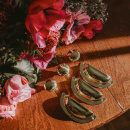 Skålhåndtak 3922 - 64mm - Polert Messing