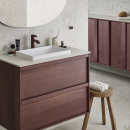 Toniton Circular Knott -Reddish Brown