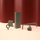 Toniton Hide Håndtak - Ash Green