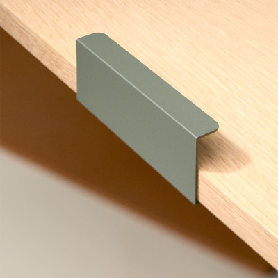 Toniton Hide Håndtak - 120mm - Ash Green i gruppen Håndtak / Farge/Materiale / Andre Farger hos Beslag Online (401088-11)