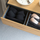 Oppbevaringsboks med 6-rom - Grå