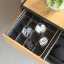 Oppbevaringsboks med 16-rom - Grå