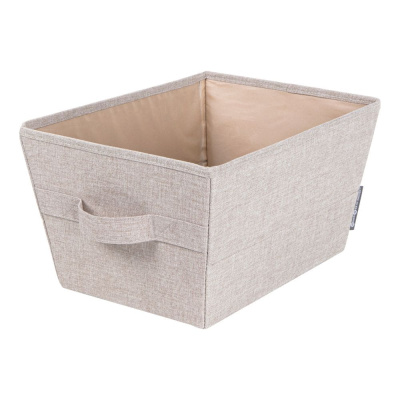 Oppbevaringskurv - Beige i gruppen Oppbevaring / Vis all oppbevaring / Oppbevaringsbokser hos Beslag Online (510020-BO-V)