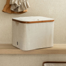 Oppbevaringskurv Med Lokk - Sand