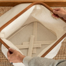 Oppbevaringskurv Med Lokk - Sand