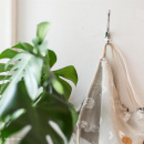 Knagg Lagan - Børstet Krom