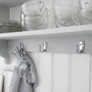 Knagg Viskan - Polert Krom