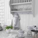 Knagg Viskan - Polert Krom