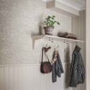 Knagg Siljan - Polert Krom