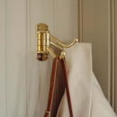 Knagg Lyr - Polert Messing