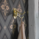 Knagg Lyr - Polert Messing