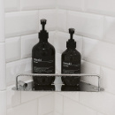 Hjørnehylle Match - Polert Krom