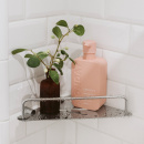 Hjørnehylle Match - Polert Krom