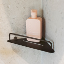 Hjørnehylle Match - Brunet Messing