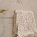 Base 200 Håndkleholder - Polert Messing