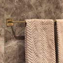 Base 200 Håndkleholder - Polert Messing