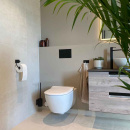 Base 200 Toalettpapirholder - Matt Sort