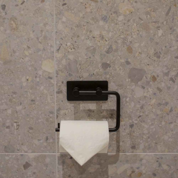Base 200 Toalettpapirholder - Matt Sort