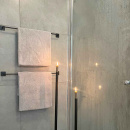 Base 200 Håndkleholder - Matt Sort