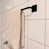 Base 200 Håndkleholder - Matt Sort