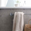 Base 100 Håndkleholder - Børstet Rustfritt Stål Finish