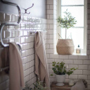 Base 200 Håndkleholder - Krom