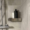 Dusjhylle Base - 300mm - Børstet Rustfritt Stål Finish