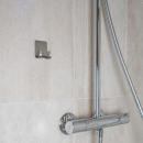 Barberhøvelholder Base - Børstet Rustfritt Stål